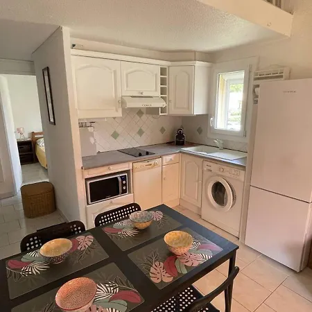 T3 Calme Avec Piscine, Tennis, Bbq, Parking & Grande Terrasse Dans La Pinede - Fr-1-723-47 아파트 아그