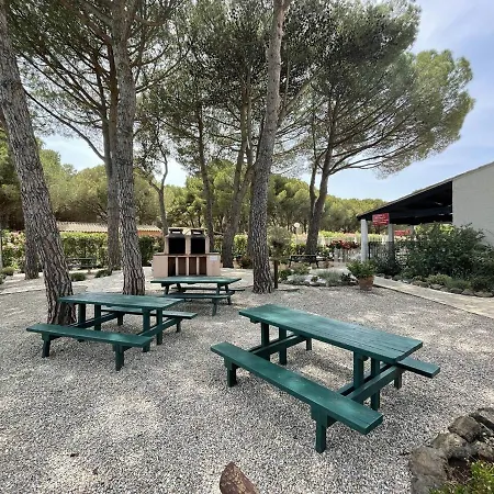 아파트 T3 Calme Avec Piscine, Tennis, Bbq, Parking & Grande Terrasse Dans La Pinede - Fr-1-723-47 아그
